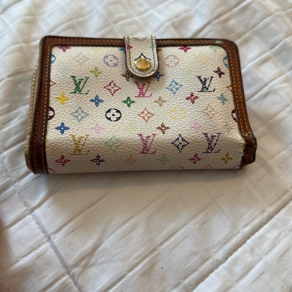 Authentic Louis Vuitton multicolor wallet